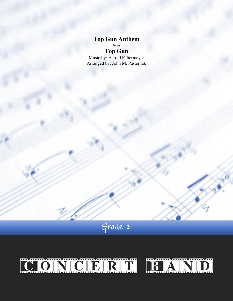 Top Gun Anthem Concert Band scores gallery preview page 1