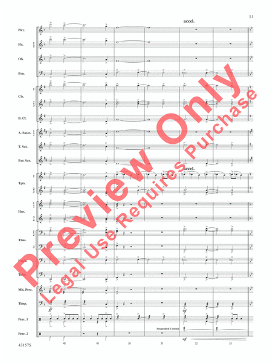 Gershwin by George! Gershwin by George! Concert Band scores gallery preview page 12