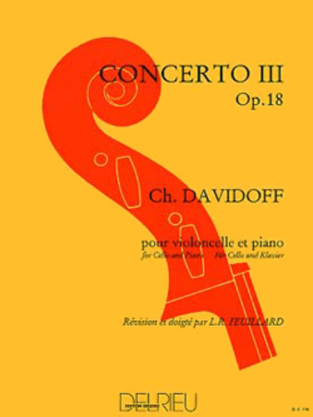 Concerto No. 3 Op. 18 en Re maj.