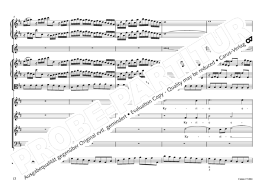 Messa per il Santissimo Natale 4-Part scores gallery preview page 3