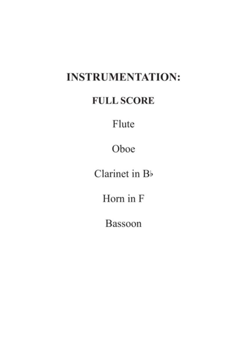 Fanfare and Ode To Joy for Woodwind Quintet image number null