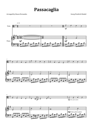 Passacaglia by Handel/Halvorsen - Viola & Piano