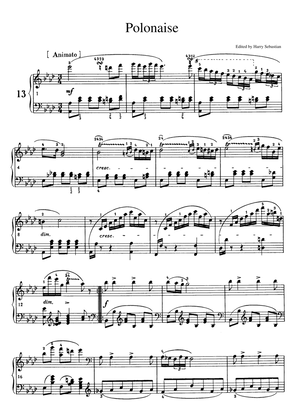 Chopin- Polonaise No.13 in A flat major