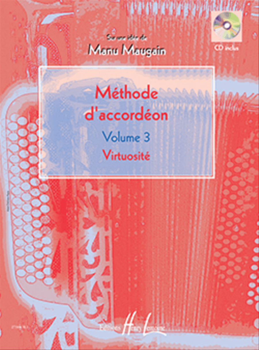 Methode d'accordeon - Volume 3 Accordion scores gallery preview page 1