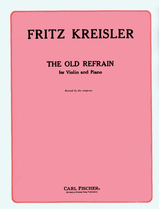 Book cover for The Old Refrain
