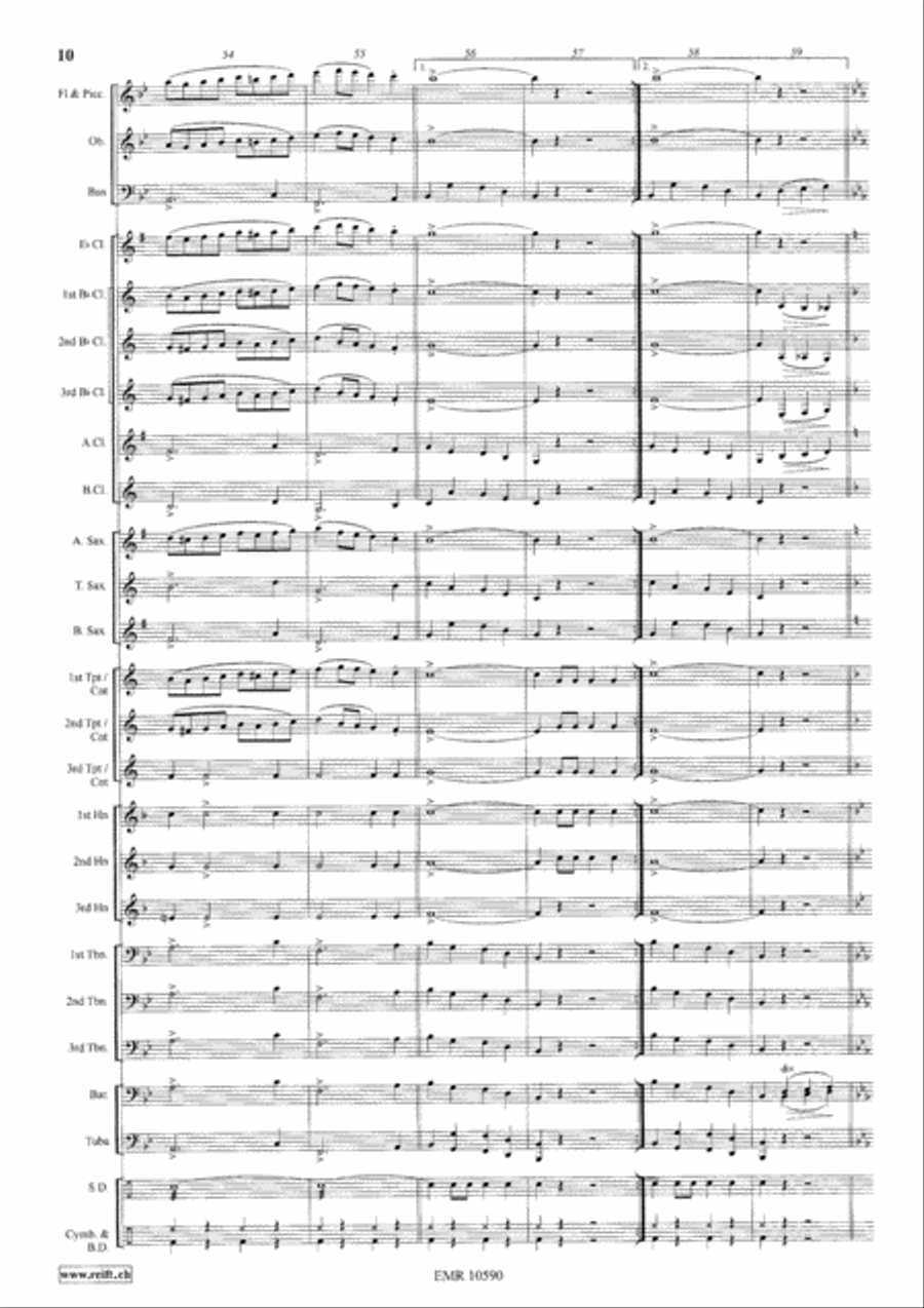 Happy Times Concert Band scores gallery preview page 11