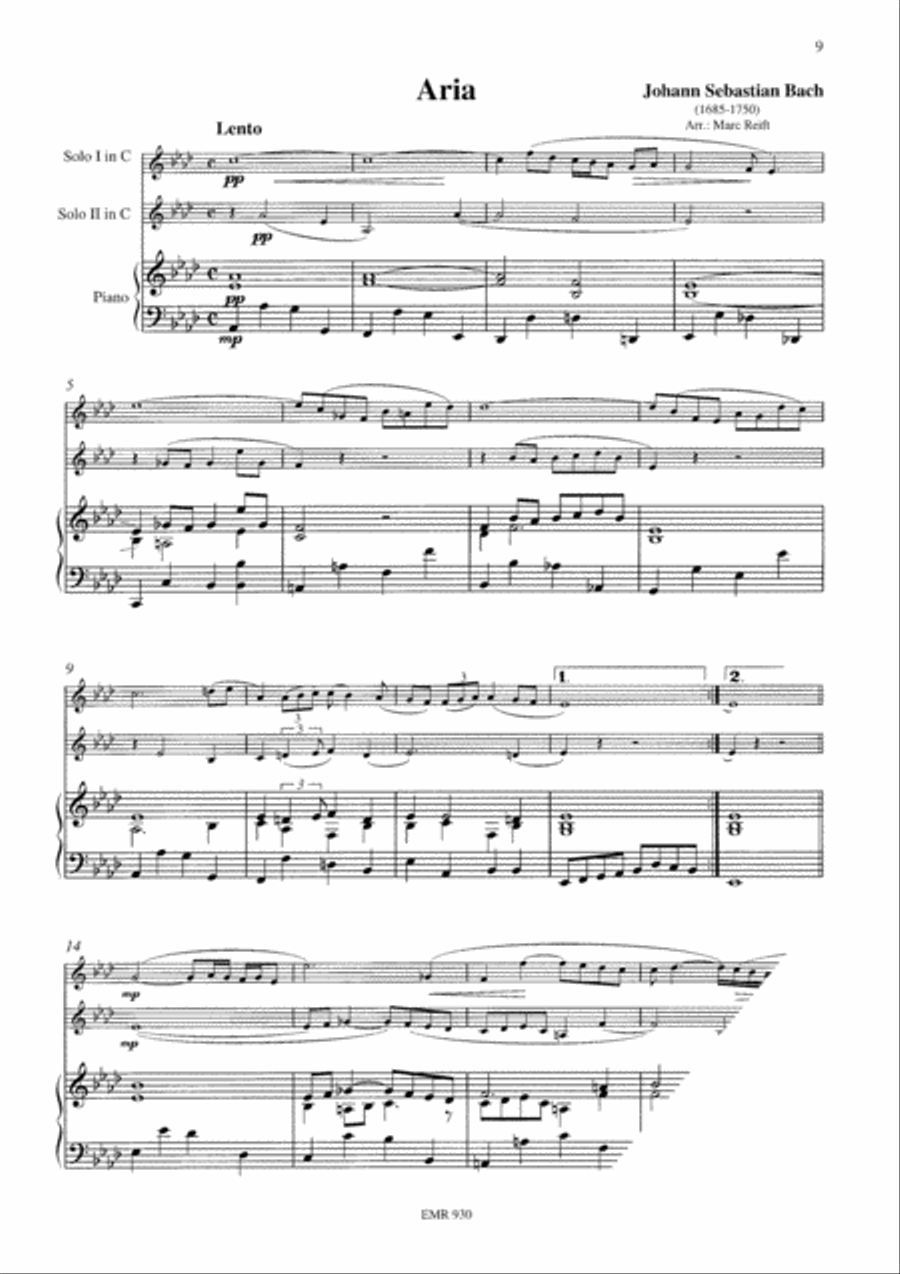 Wedding Music Wedding Music Trombone Duet scores gallery preview page 5