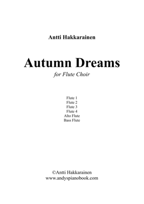 Book cover for Autumn Dreams - Flute Choir