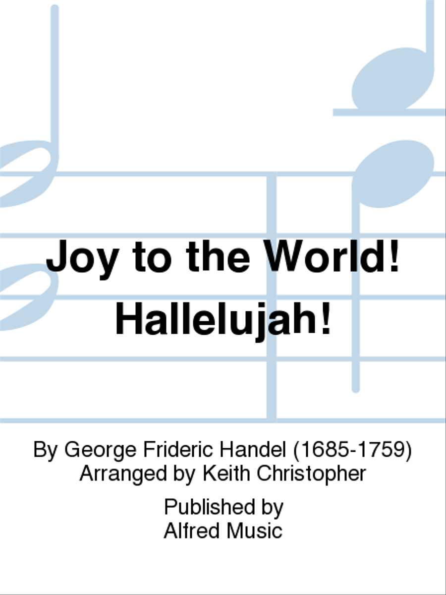 Joy to the World! Hallelujah! Choir scores gallery preview page 1