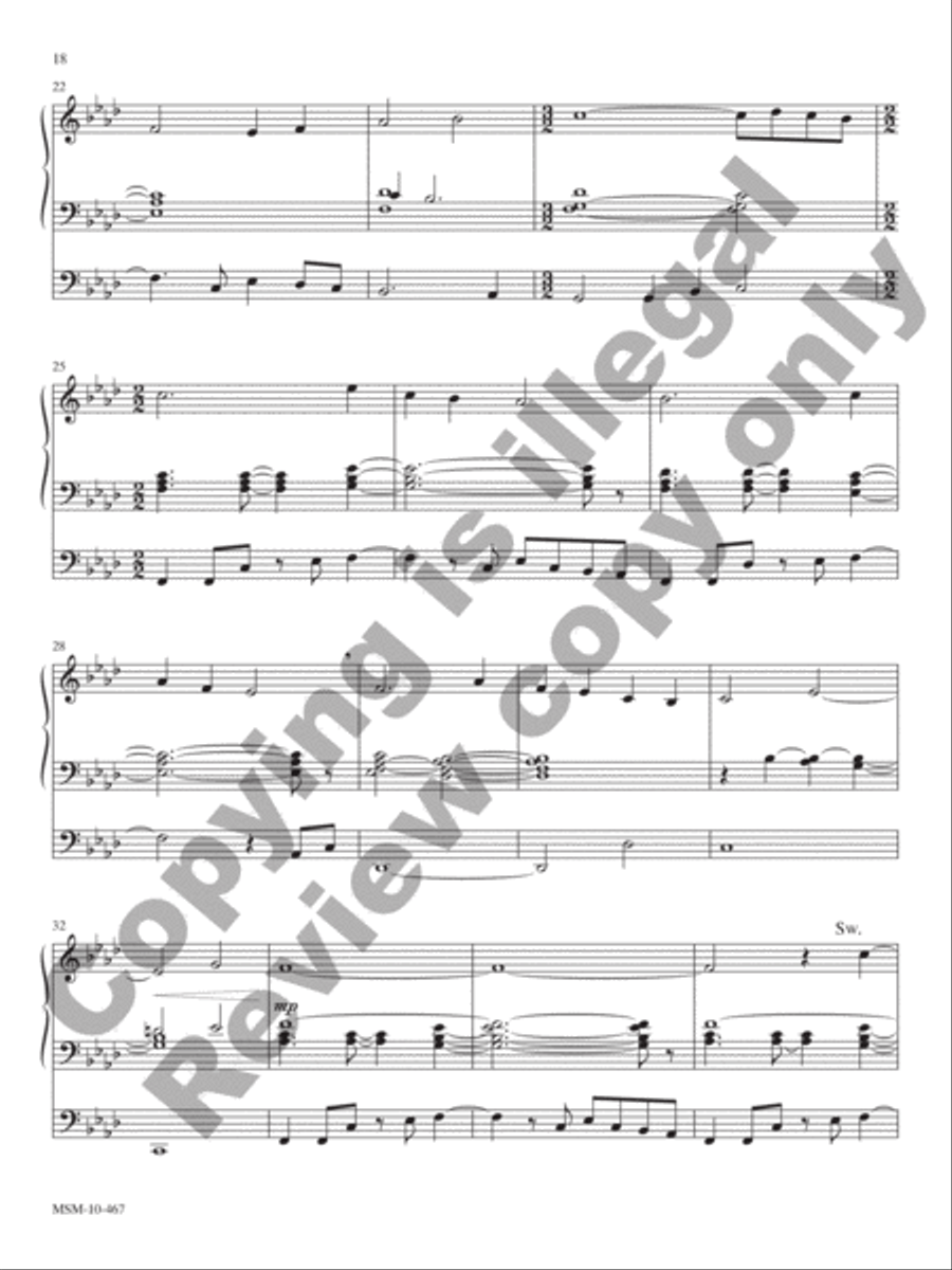 It Is Well with My Soul Organ scores gallery preview page 10