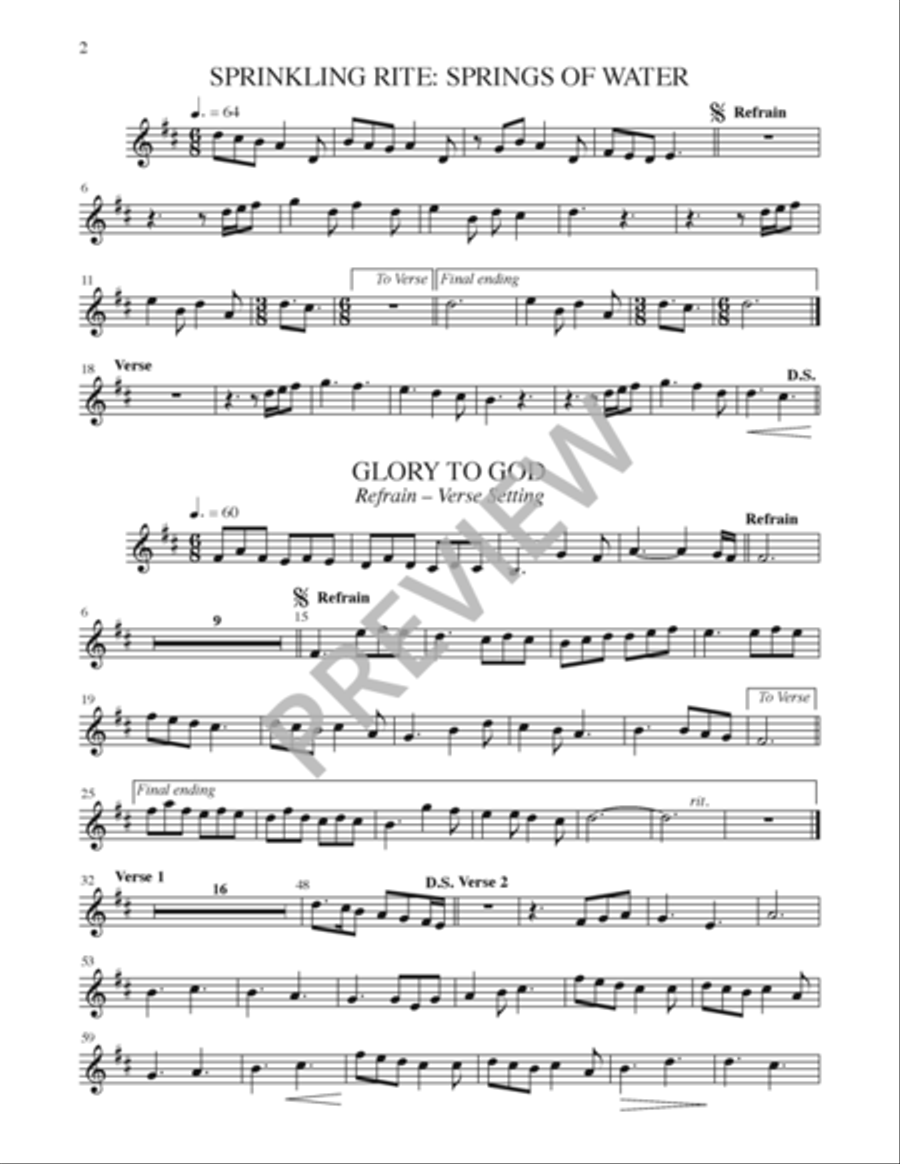 Ruah - Instrument edition Trumpet scores gallery preview page 11
