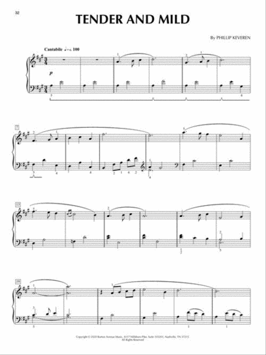 Piano Calm Christmas Piano Solo scores gallery preview page 5