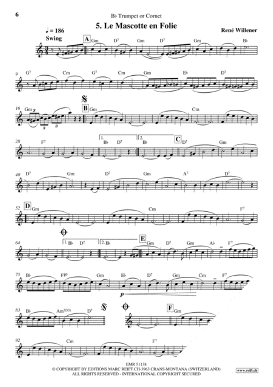 La Fete au Chalet Volume 3 Cornet scores gallery preview page 7