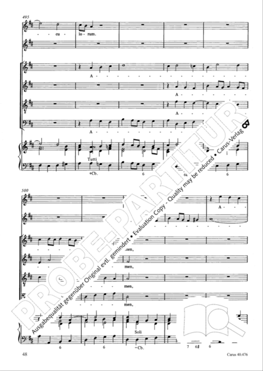 Psalm 121 (Laetatus sum) SA scores gallery preview page 49
