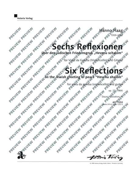 Six Reflections