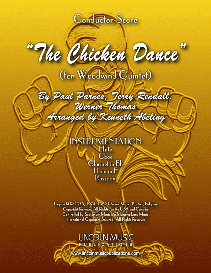 The Chicken Dance Woodwind Quintet scores gallery preview page 1