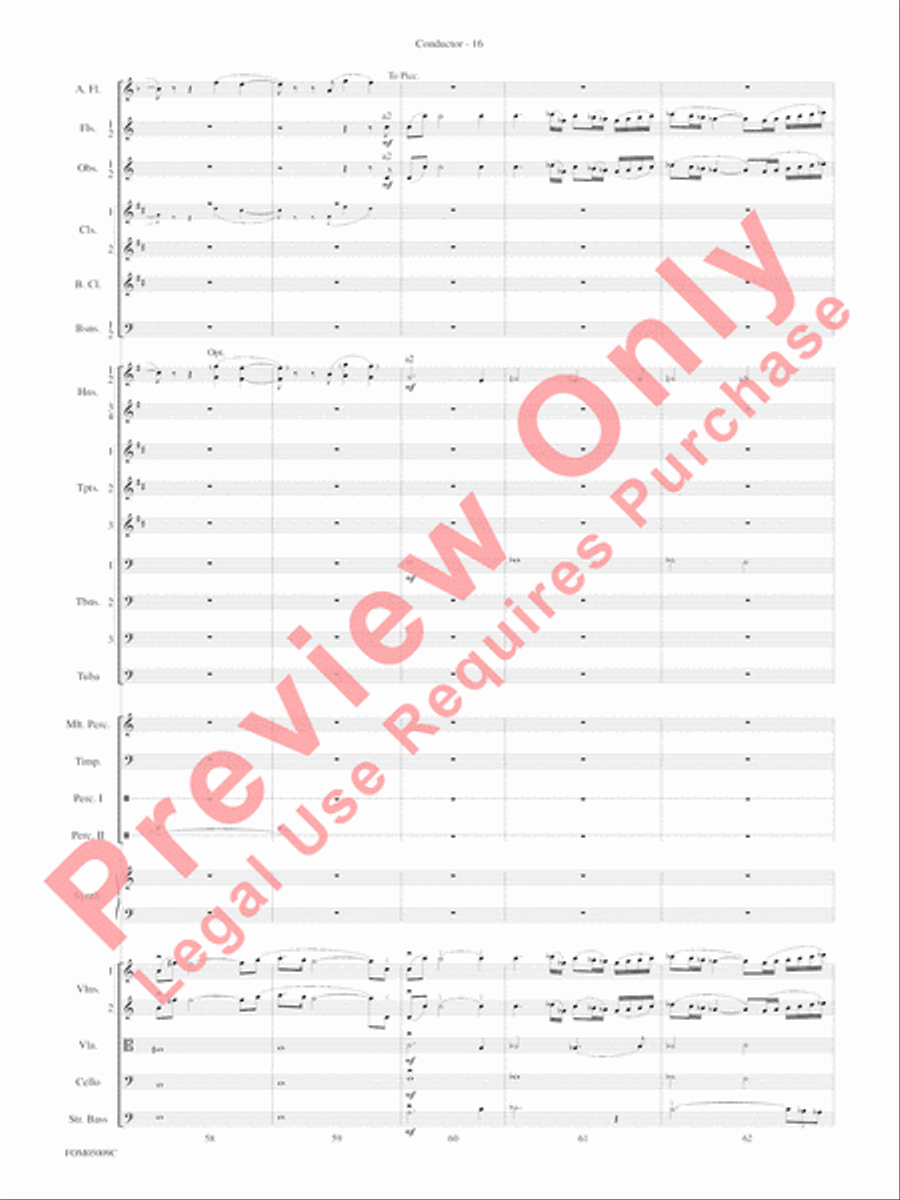 Concert Suite from Star Wars: Episode III Revenge of the Sith Full Orchestra scores gallery preview page 19