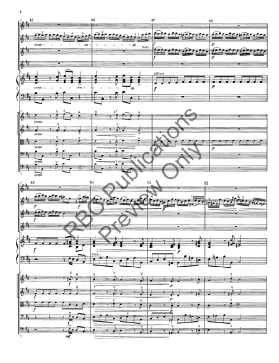 Concerto In B Minor Concerto In B Minor String Orchestra scores gallery preview page 9