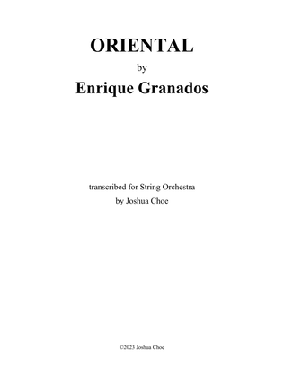 Book cover for 12 Danzas españolas: Oriental
