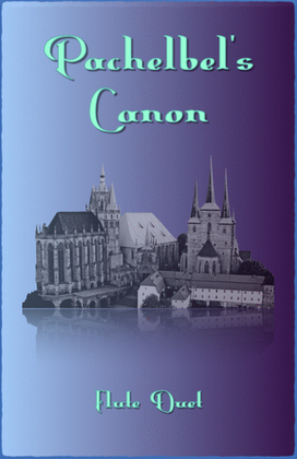 Book cover for Pachelbel's Canon, Flute Duet (with optional bass part)