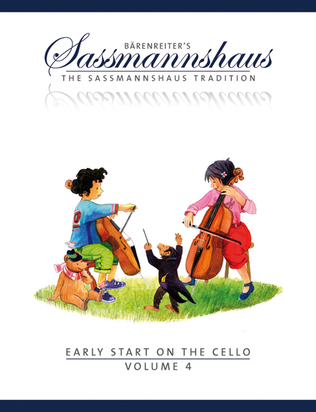 Book cover for Early Start on the Cello, Volume 4