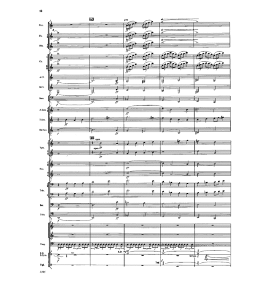 Canzonetta Concert Band scores gallery preview page 11