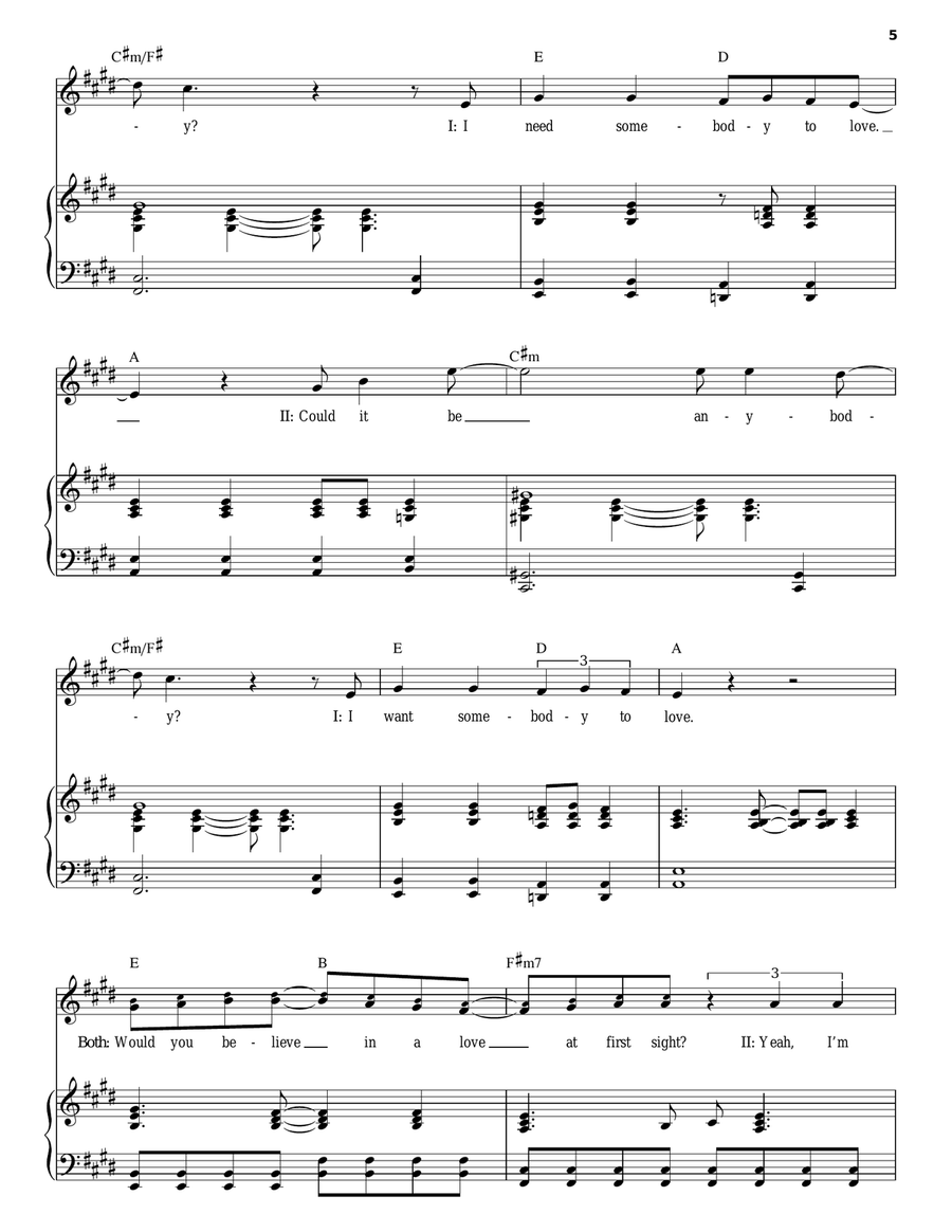 With A Little Help From My Friends (from Across The Universe) Piano, Vocal scores gallery preview page 5