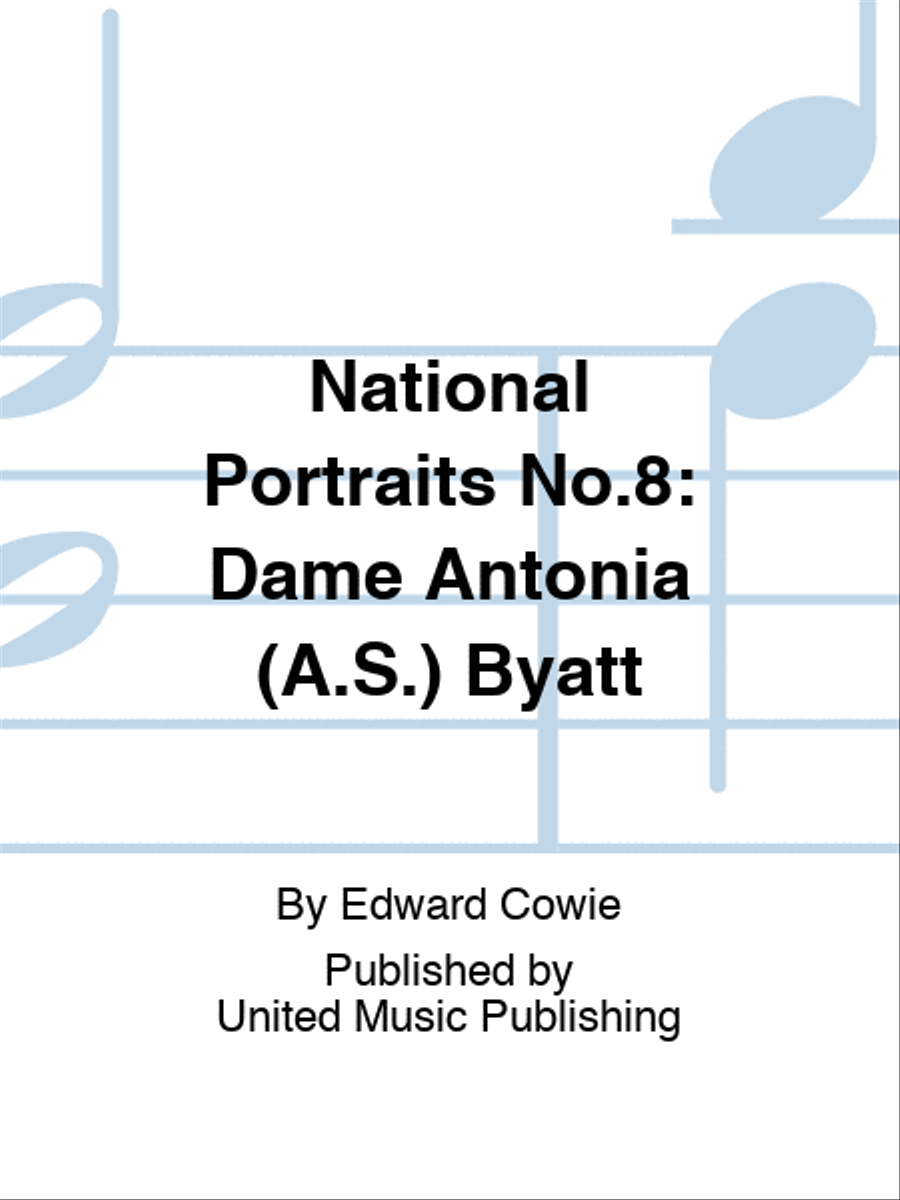 National Portraits No.8: Dame Antonia SSAATTBB scores gallery preview page 1