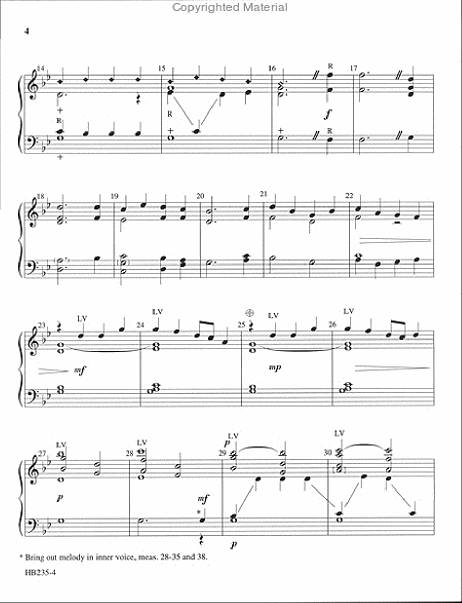 O Come, O Come, Emmanuel - Kinyon 5-Octaves scores gallery preview page 3