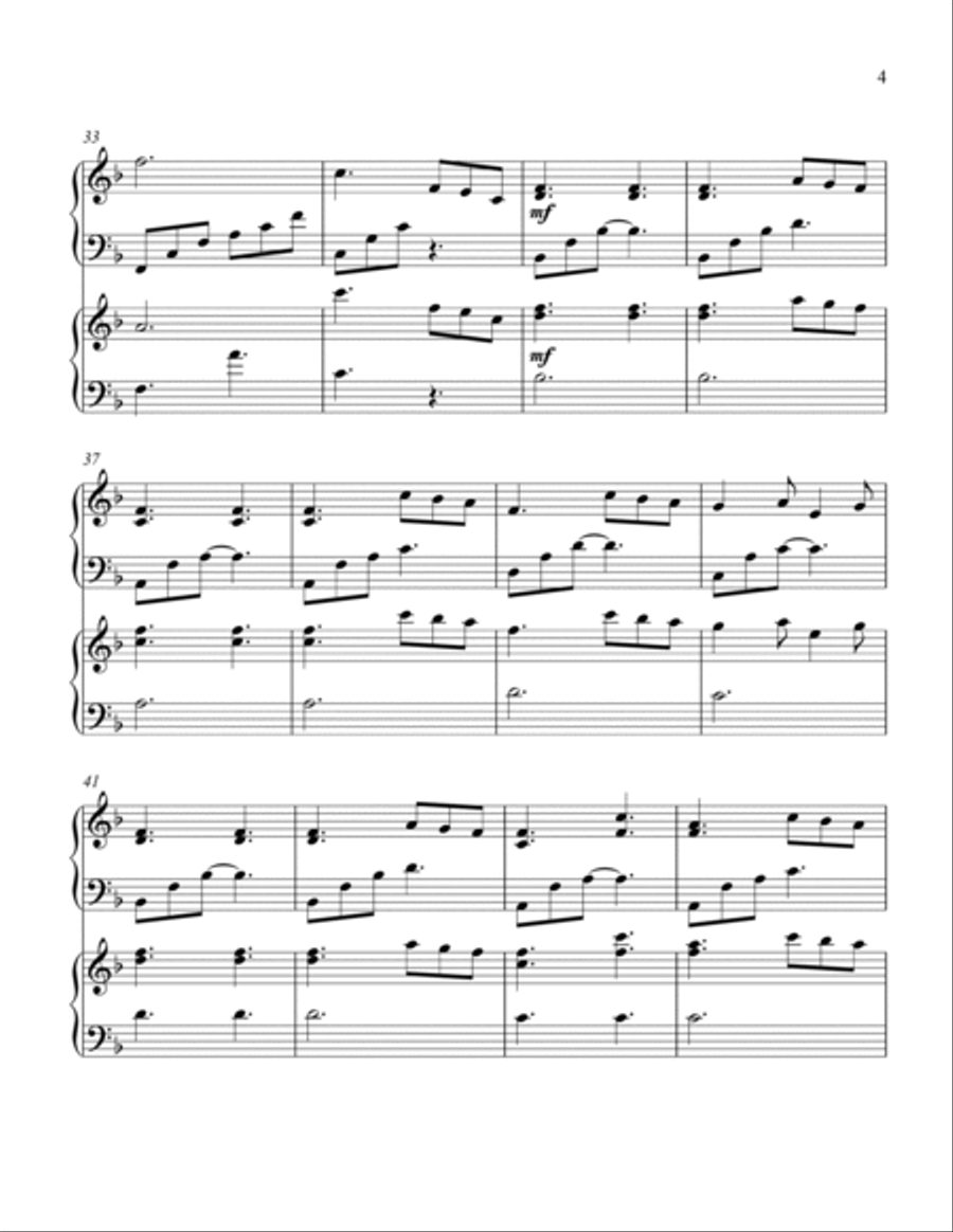 A Thousand Years Harp scores gallery preview page 5