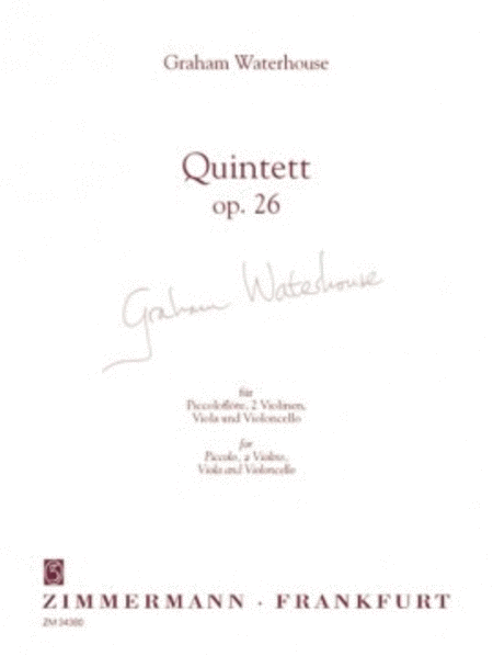 Quintet Op. 26
