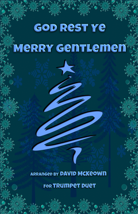 Book cover for God Rest Ye Merry Gentlemen, Jazz Style, for Trumpet Duet