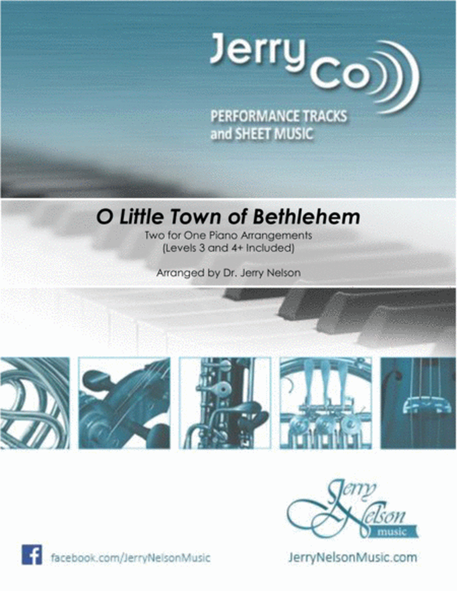 O Little Town of Bethlehem-v3 (2 for 1 PIANO Standalone Arr's) image number null