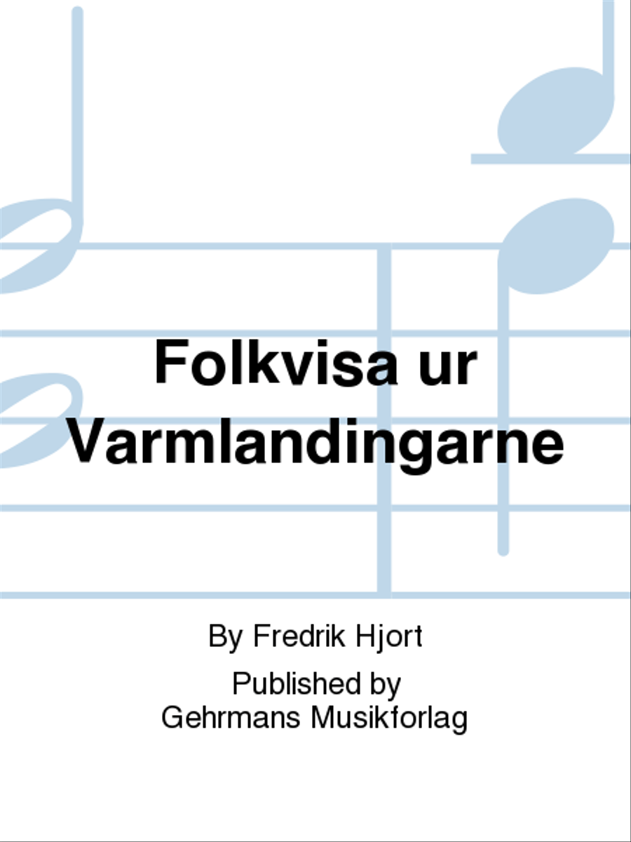 Folkvisa ur Varmlandingarne TTBB scores gallery preview page 1
