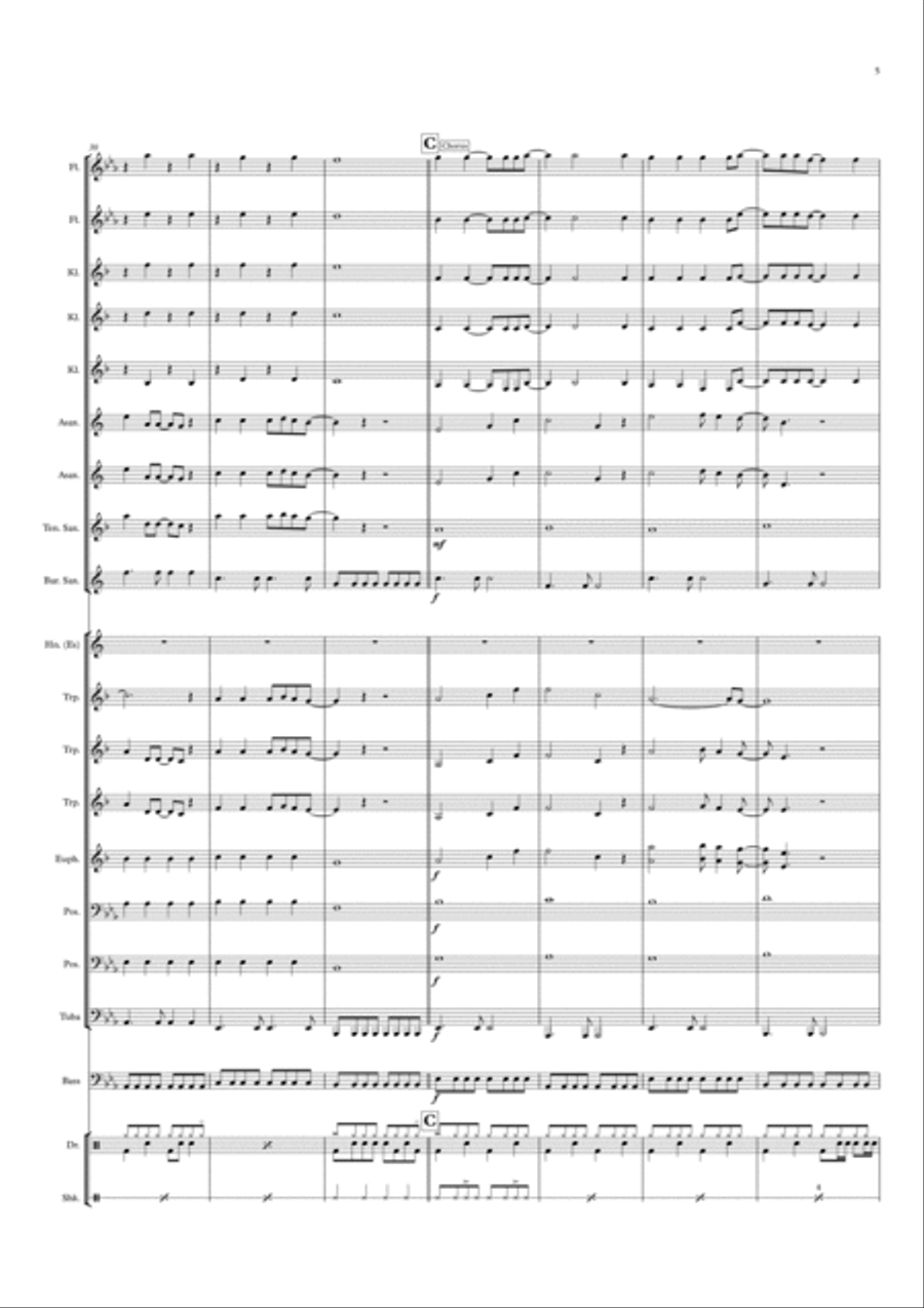 Bella Napoli Large Ensemble scores gallery preview page 5