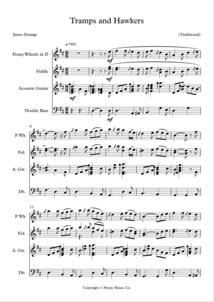 Tramps and Hawkers Small Ensemble scores gallery preview page 5
