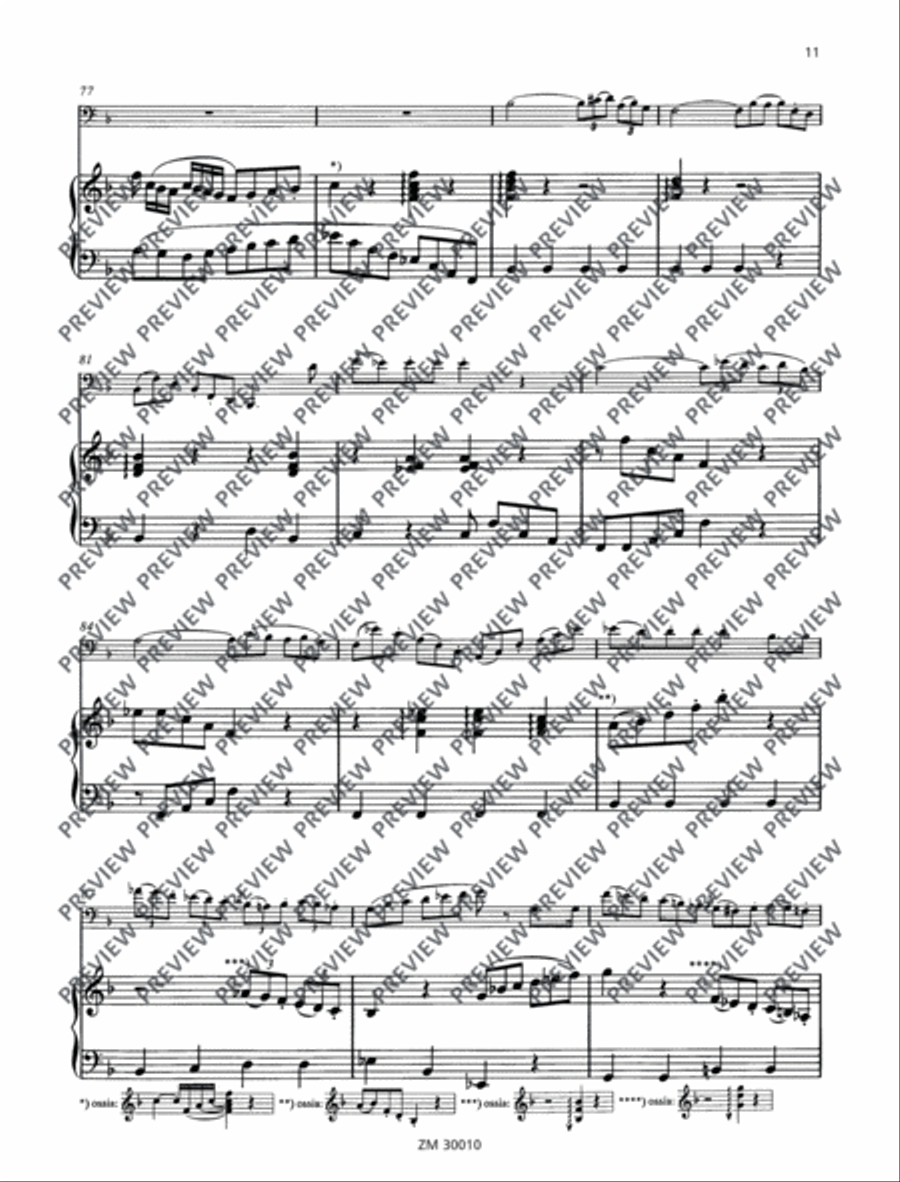 6 Sonatas Bassoon scores gallery preview page 12