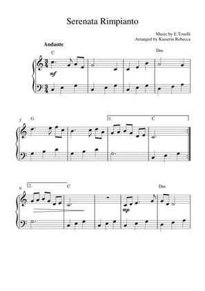 Book cover for Serenata Rimpianto (Op.6 No.1)