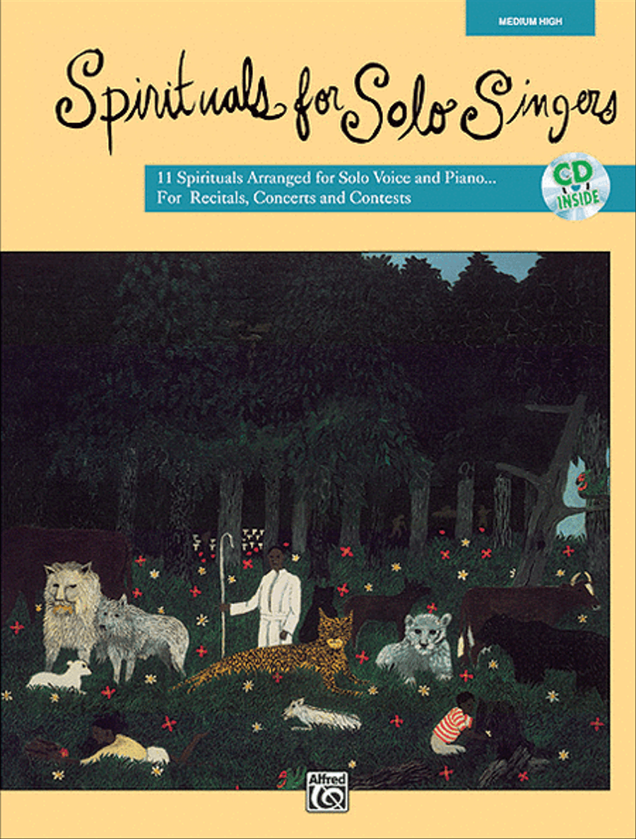 Spirituals for Solo Singers Medium-High Voice scores gallery preview page 1