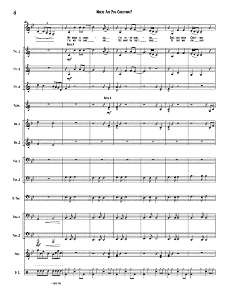 Where Are You Christmas? Where Are You Christmas? High Voice scores gallery preview page 4