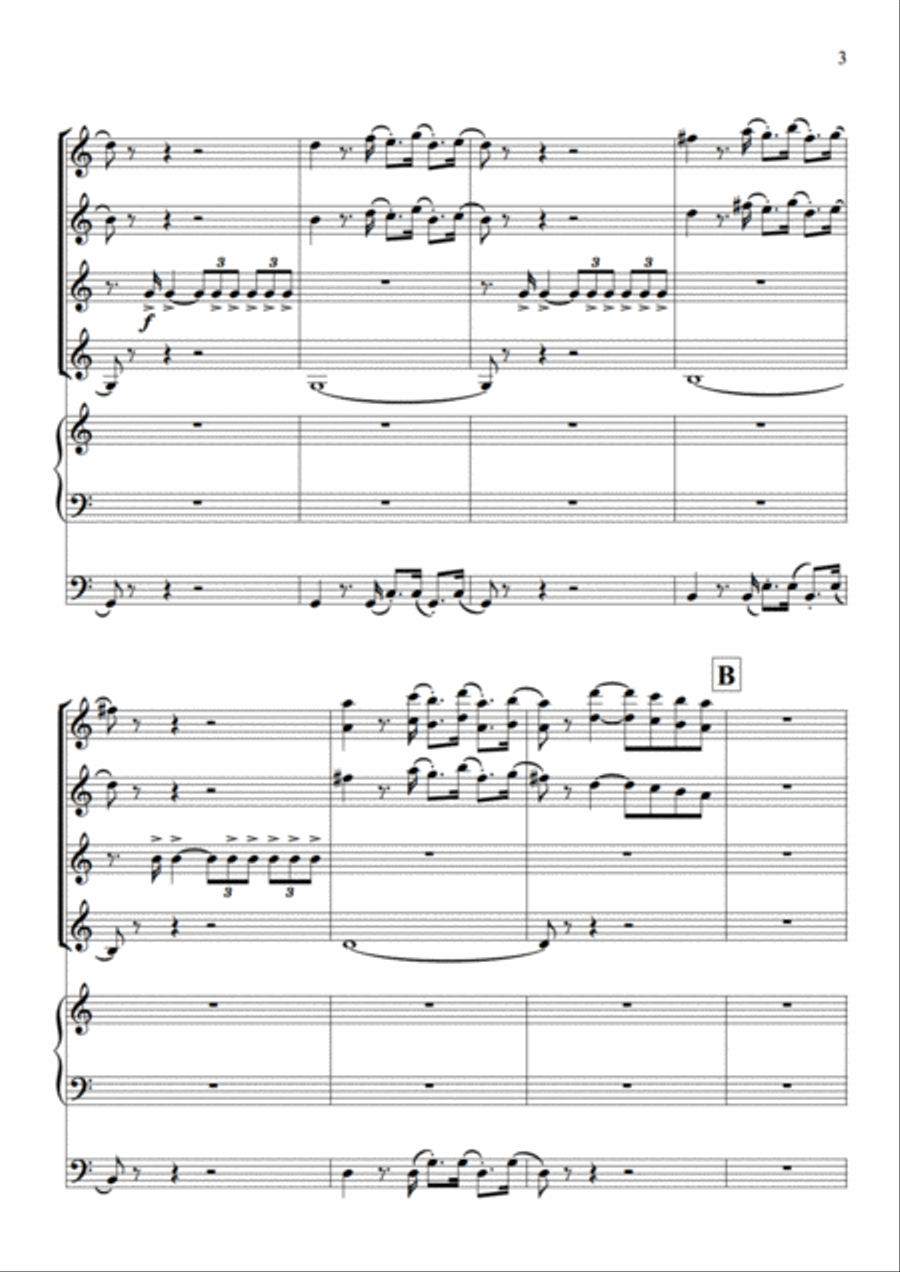 Grand March From ‘Aida’ Set of Parts scores gallery preview page 4