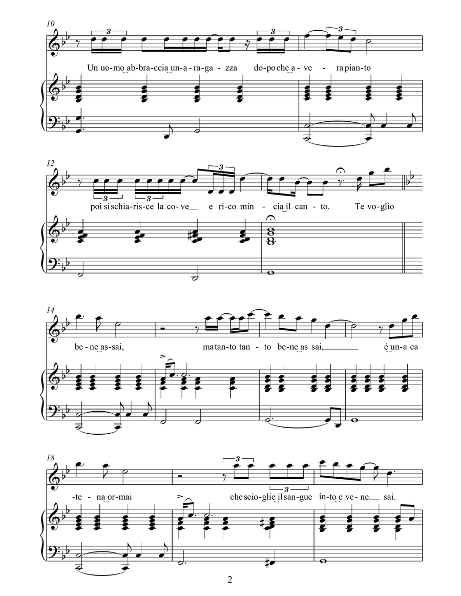 Caruso Voice scores gallery preview page 2