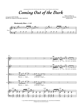 Book cover for Coming Out Of The Dark