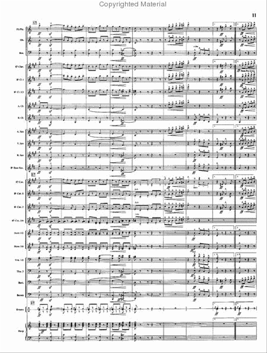 Semper Fidelis Concert Band scores gallery preview page 4