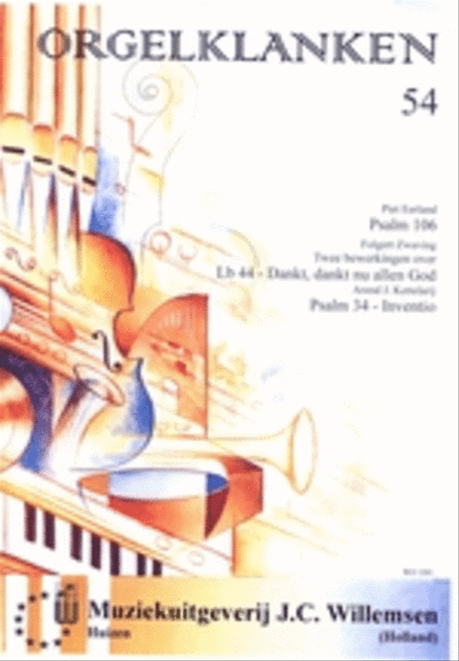 Orgelklanken 54 Organ scores gallery preview page 1