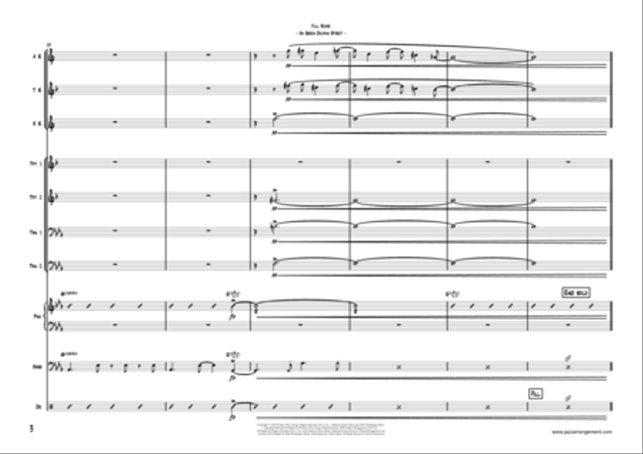 On Green Dolphin Street On Green Dolphin Street Jazz Ensemble scores gallery preview page 3