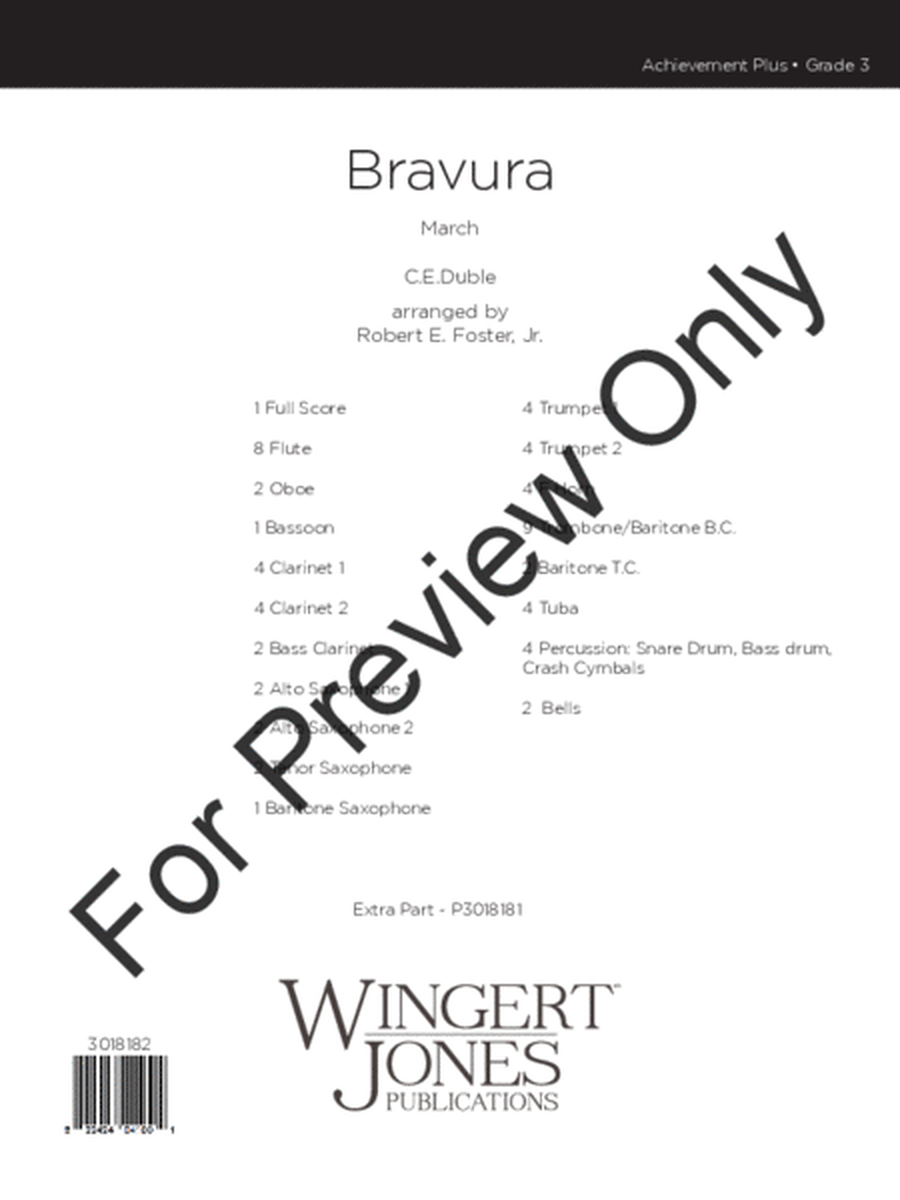 Bravura - Full Score