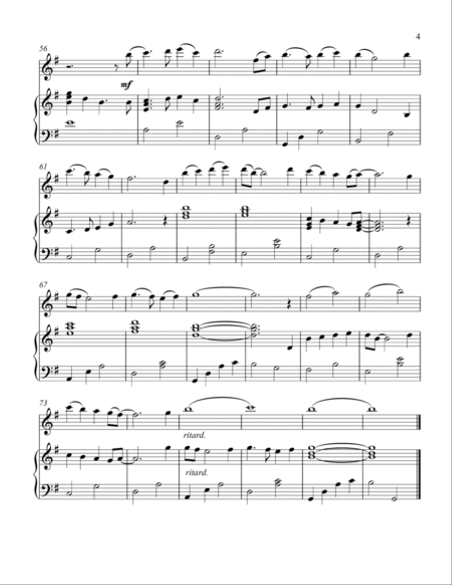 Perhaps Love Flute Solo scores gallery preview page 5