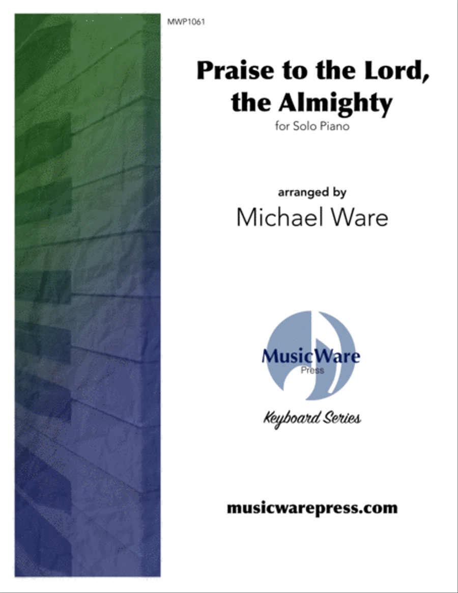 Praise to the Lord, the Almighty (solo piano) Piano Solo scores gallery preview page 1