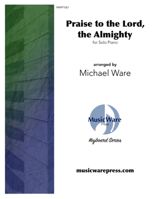 Book cover for Praise to the Lord, the Almighty (solo piano)